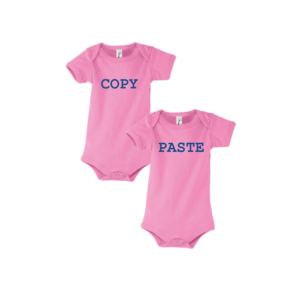 Babys bodysuit Copy Paste