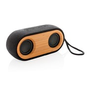 Bamboo X Doppelter Lautsprecher, Schwarz Bamboo X Doppelter Lautsprecher, Schwarz