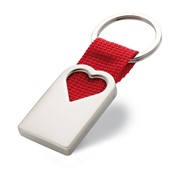 Bonheur - Porte Clef Coeur En Métal Bonheur - Porte Clef Coeur En Métal