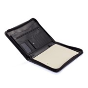 Essential Portfolio Mit Reißverschluss, Schwarz Essential Portfolio Mit Reißverschluss, Schwarz