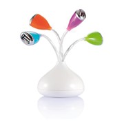 Flower 4-Port Usb Hub Mit Led Flower 4-Port Usb Hub Mit Led