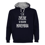 Hoodie Zvezde rojene Novembra Hoodie Zvezde rojene Novembra