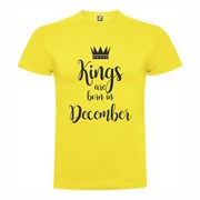 Majica Kings born December Majica Kings born December