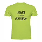 Majica Legende rojene Novembra Majica Legende rojene Novembra