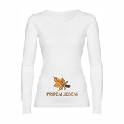 Majica ženska DR Pridem jeseni Majica ženska DR Pridem jeseni