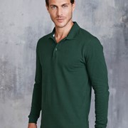 Men's Long Sleeve Pique Polo Shirt Men's Long Sleeve Pique Polo Shirt