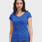 Moon Women’S V-Neck T-Shirt Moon Women’S V-Neck T-Shirt