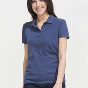 Phoenix Women Cotton-Elastane Polo Shirt Phoenix Women Cotton-Elastane Polo Shirt