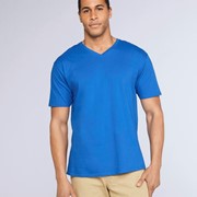 Premium Baumwolle Erwachsene V-Neck T-Shirt Premium Baumwolle Erwachsene V-Neck T-Shirt