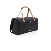 Sac Weekend En Toile, Noir Sac Weekend En Toile, Noir