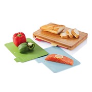 Set De 4 Planches À Découper, Marron Set De 4 Planches À Découper, Marron