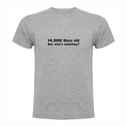 T-shirt 14.600 days old