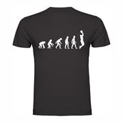 T shirt Evolution of Basketball