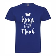 T shirt Kings born March T shirt Kings born March