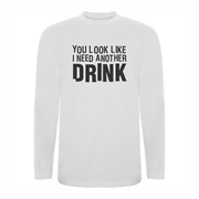 T shirt LS Another drink