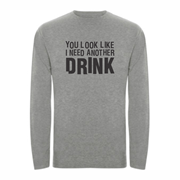 T shirt LS Another drink