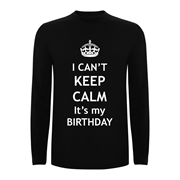 T shirt LS Calm Birthday