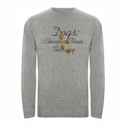 T shirt LS Dogs Therapy