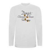 T shirt LS Dogs Therapy