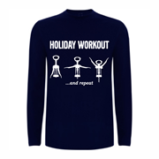 T shirt LS Holiday Workout