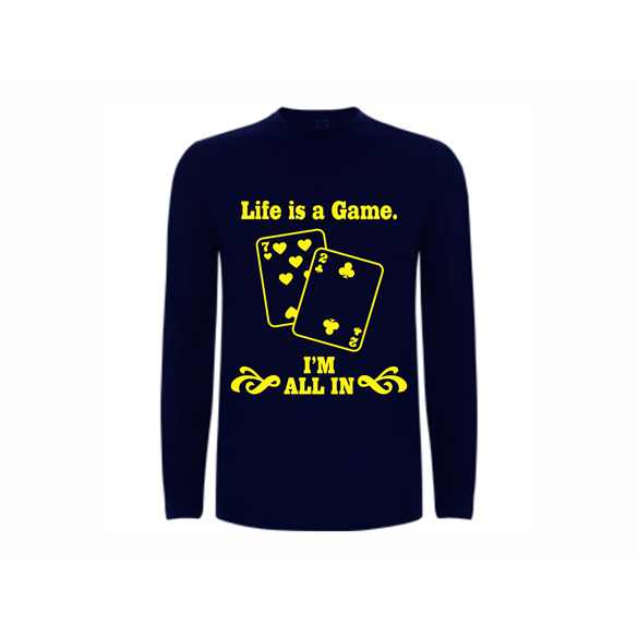 T shirt LS Life is a game