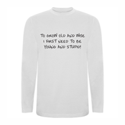 T-shirt LS Old and Wise