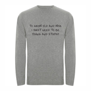 T-shirt LS Old and Wise
