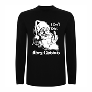 T shirt LS Santa don't exist