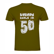 T-shirt Nobody 50