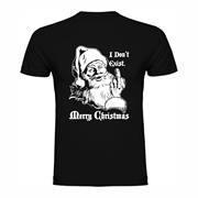 T-shirt Santa don't exist
