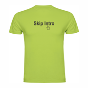 T shirt Skip Intro