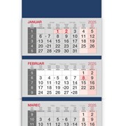 Tridelni Poslovni Koledar 2017 Lepljen Tridelni Poslovni Koledar 2017 Lepljen