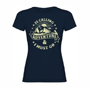 Woman T shirt Adventure is Calling Woman T shirt Adventure is Calling