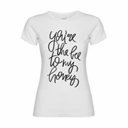 Woman T shirt Bee Honey Woman T shirt Bee Honey