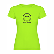 Woman T shirt Devil inside