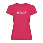 Woman T shirt Evolution of Cycling Woman T shirt Evolution of Cycling