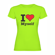 Woman T-shirt I love myself 