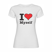 Woman T-shirt I love myself 