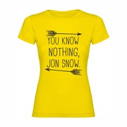 Woman T shirt Jon Snow