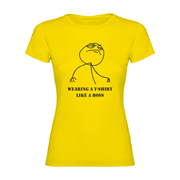 Woman T shirt Like a Boss