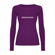 Woman T shirt LS Breakfast Included Woman T shirt LS Breakfast Included