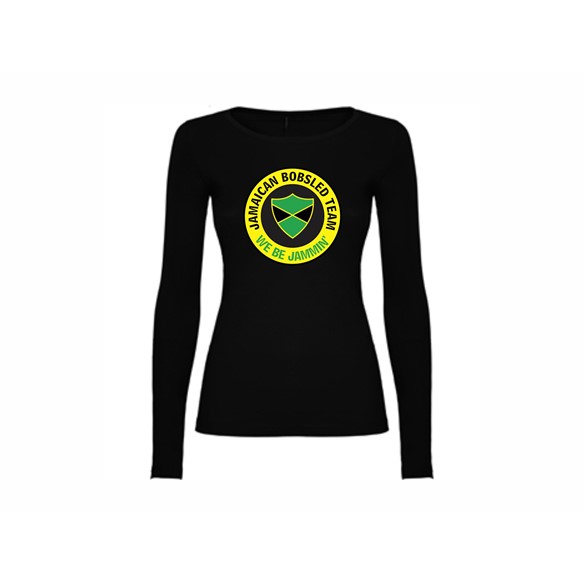 Woman T shirt LS Jamaican bobsled team
