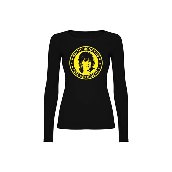 Woman T Shirt Ls Keith Richards