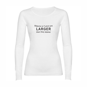 Woman T shirt LS Larger