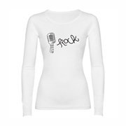 Woman T shirt LS Rock