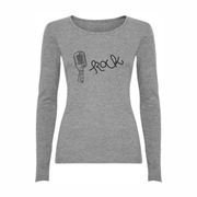 Woman T shirt LS Rock