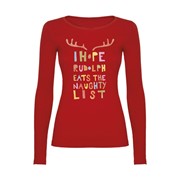 Woman T Shirt LS Rudolf Woman T Shirt LS Rudolf