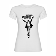 Woman T shirt Michael Jackson