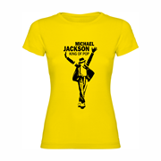 Woman T shirt Michael Jackson