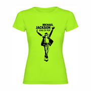 Woman T shirt Michael Jackson
